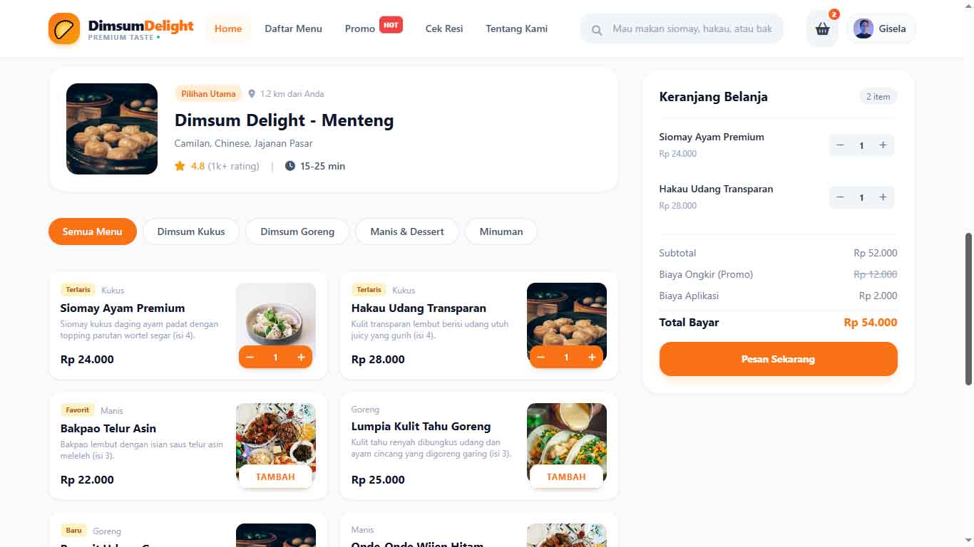 Website Resto Dimsum 192601