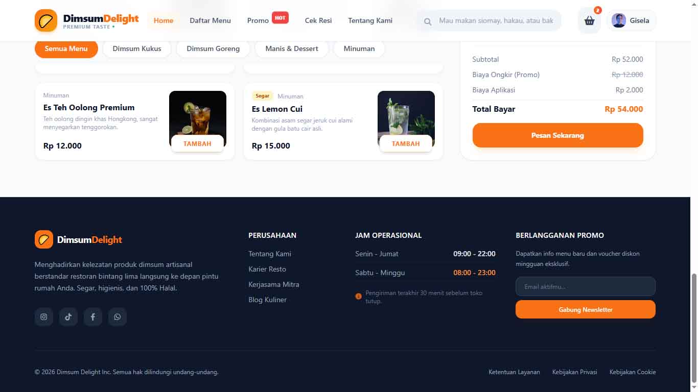 Website Resto Dimsum 192601