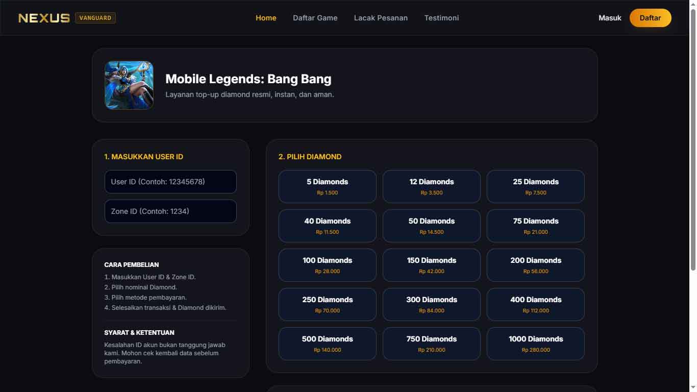 Website Topup 192602